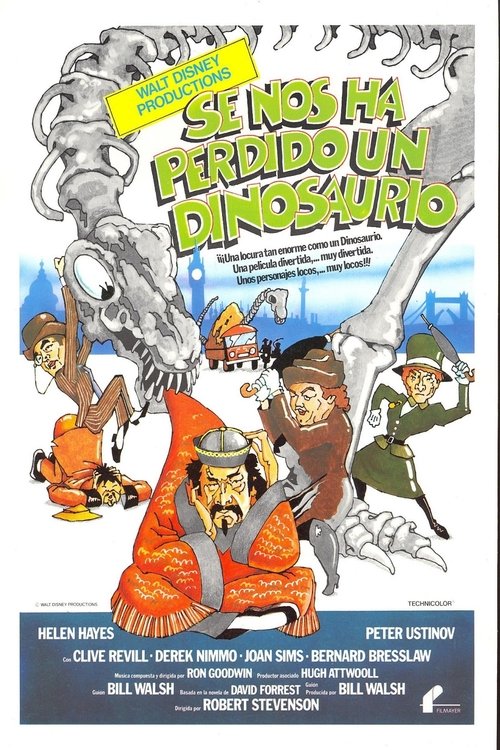 Póster de One of Our Dinosaurs Is Missing