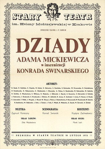Póster de Dziady