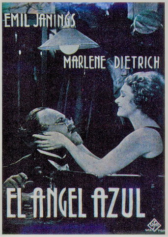 Póster de Der blaue Engel