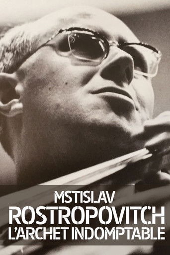Póster de Rostropovich: L'archet Indomptable