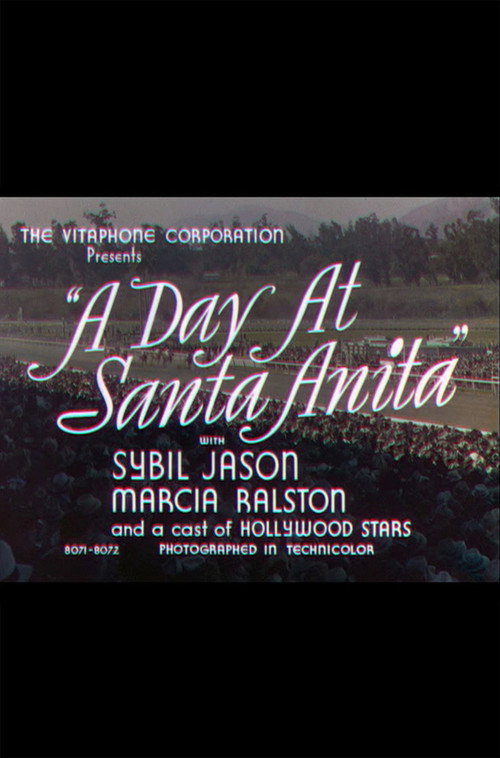 Póster de A Day at Santa Anita