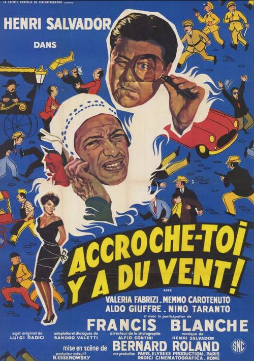 Póster de Accroche-toi, y'a du vent!