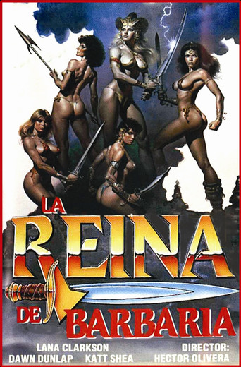 Póster de La Reina de Barbaria