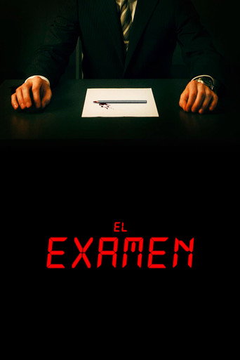 Póster de El examen