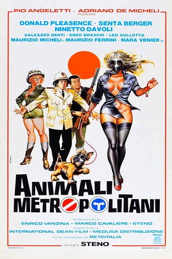 Póster de Animali metropolitani