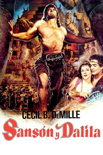 Póster de Sansón y Dalila