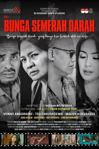 Póster de Bunga Semerah Darah