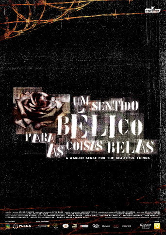 Póster de Um Sentido Bélico para as Coisas Belas