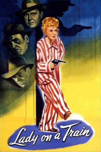 Póster de Lady on a Train