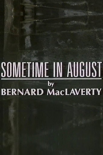 Póster de Sometime in August