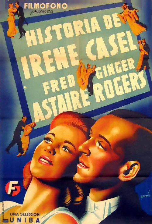 Póster de The Story of Vernon and Irene Castle