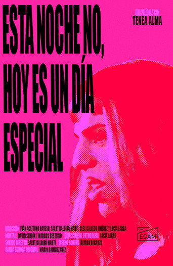 Póster de Esta noche no, hoy es un día especial