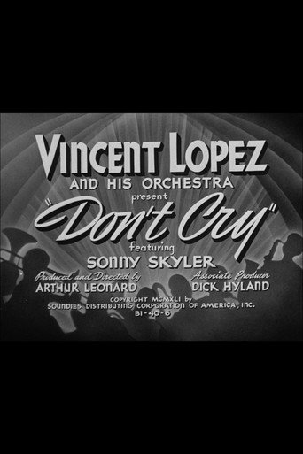 Póster de Don't Cry