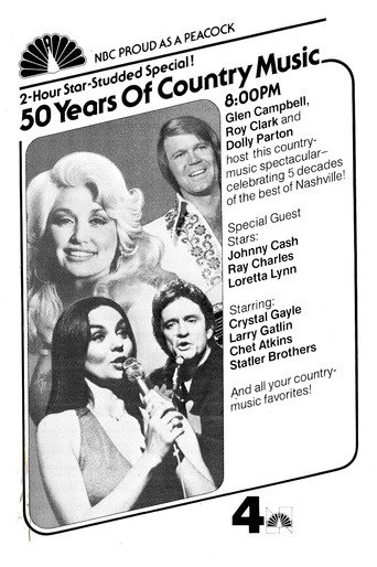 Póster de 50 Years of Country Music