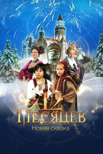 Póster de 12 месяцев. Новая сказка