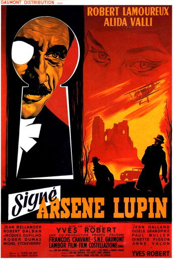 Póster de Signé : Arsène Lupin