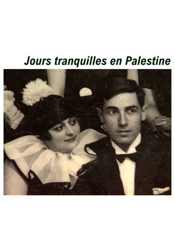 Póster de Jours tranquilles en Palestine