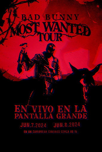 Póster de Bad Bunny: Most Wanted Tour