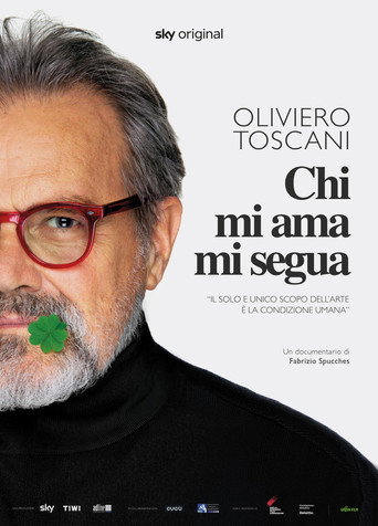 Póster de Oliviero Toscani. Chi mi ama mi segua