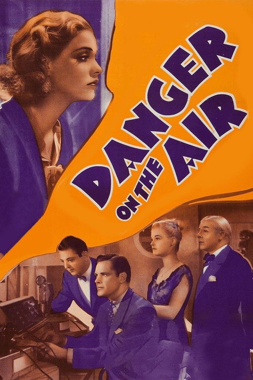 Póster de Danger on the Air