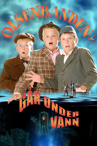 Póster de Olsenbanden Junior Går Under Vann