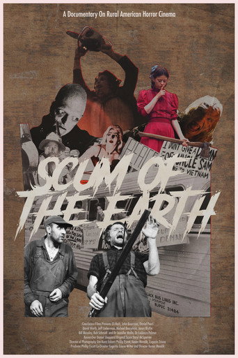 Póster de Scum of the Earth