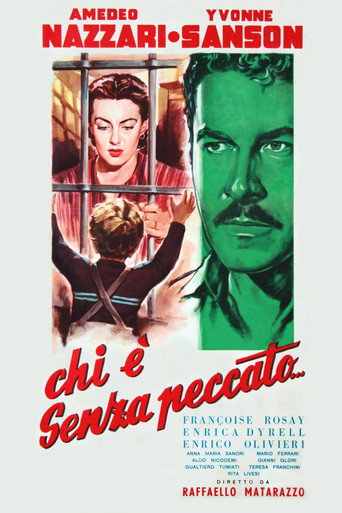 Póster de Chi è senza peccato....