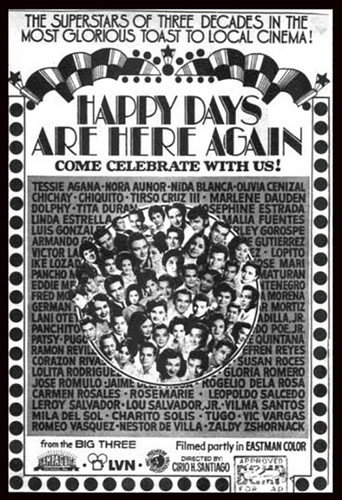 Póster de Happy Days Are Here Again