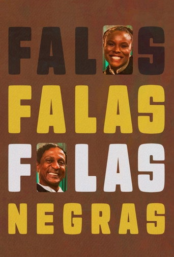 Póster de Falas Negras
