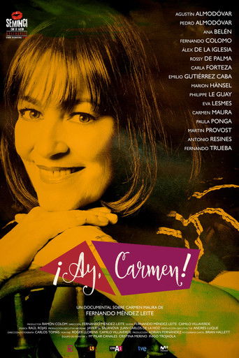 Póster de ¡Ay, Carmen!