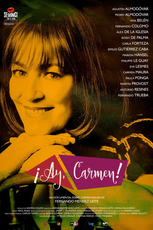 Póster de ¡Ay, Carmen!