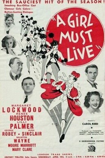 Póster de A Girl Must Live