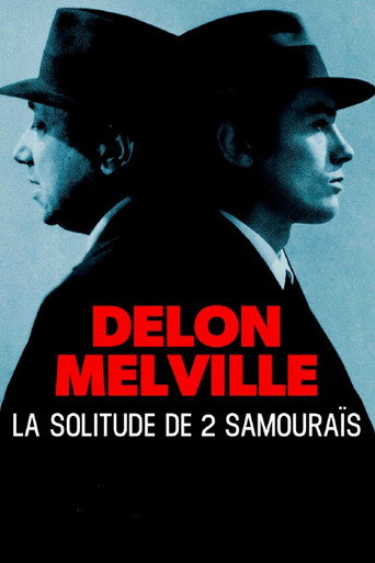 Póster de Delon-Melville, la solitude de deux samouraïs