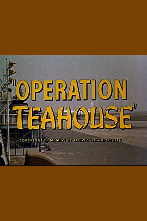 Póster de Operation Teahouse