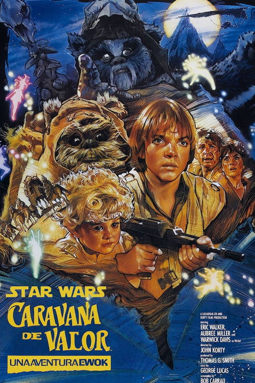 Póster de Star Wars: Ewoks Caravana De Valor