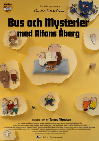 Póster de Bus och mysterier med Alfons Åberg