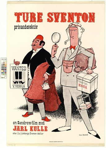 Póster de Ture Sventon - Privatdetektiv