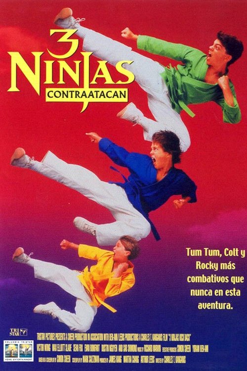 Póster de 3 Ninjas al rescate