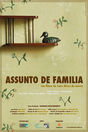 Póster de Assunto de Família