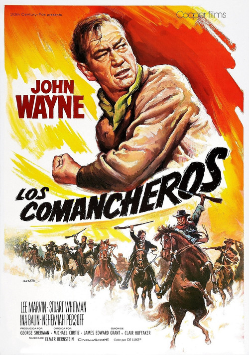 Póster de Los comancheros