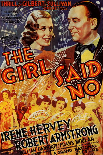 Póster de The Girl Said No