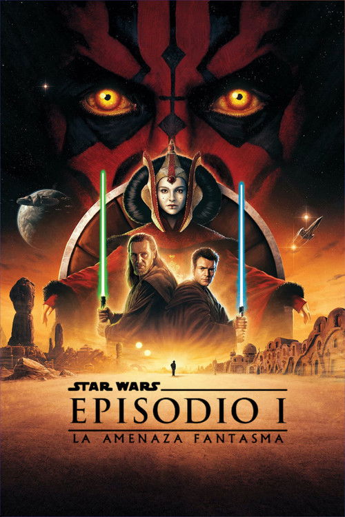 Póster de Star Wars: Episodio I - La amenaza fantasma