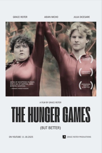 Póster de The Hunger Games (but better)