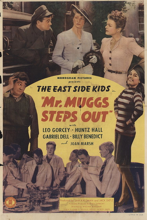 Póster de Mr. Muggs Steps Out