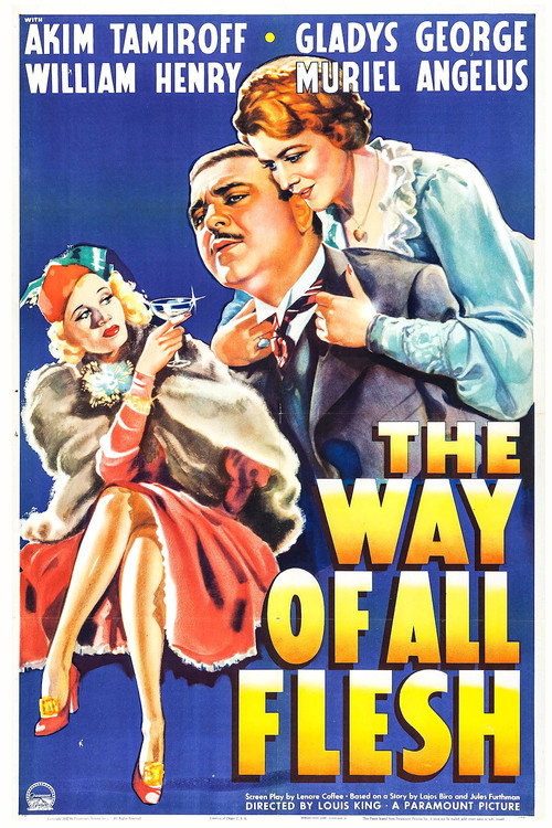 Póster de The Way of All Flesh