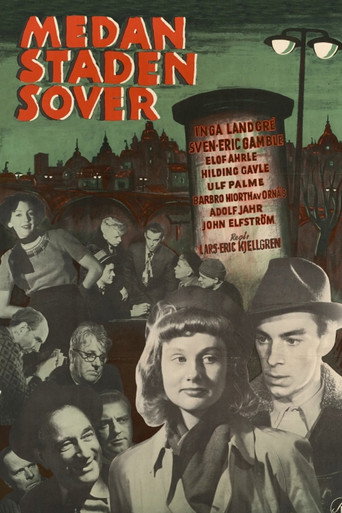Póster de Medan staden sover