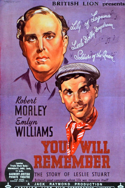 Póster de You Will Remember