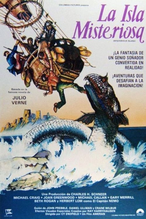 Póster de La Isla Misteriosa
