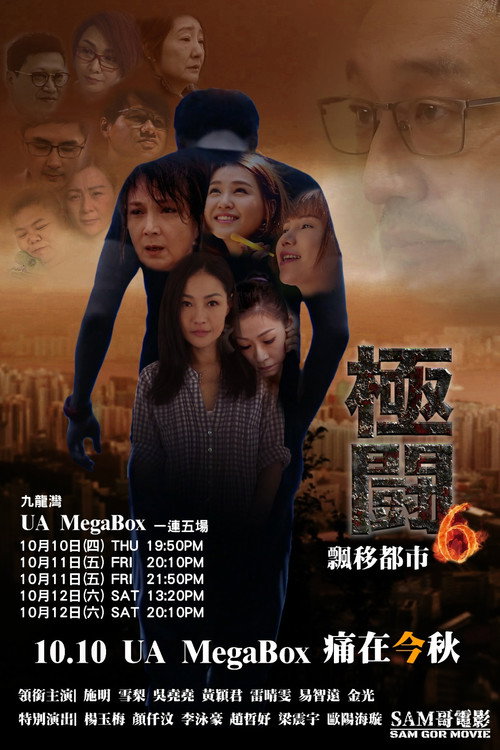 Póster de 極闘6：飄移都市