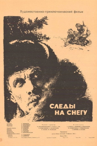 Póster de Следы на снегу